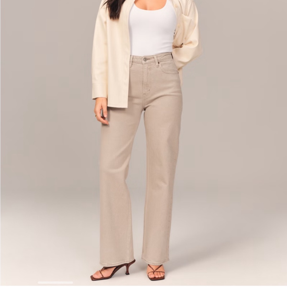 A&F Curve Love High Rise 90s Relaxed Jean